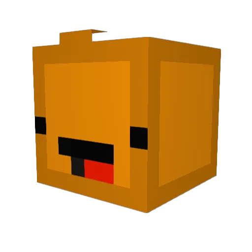 PainCake420 Minecraft avatar head, 3D render