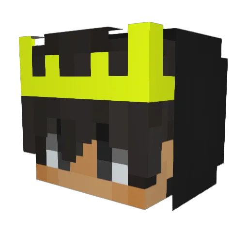 PainDepices_27 Minecraft avatar head, 3D render