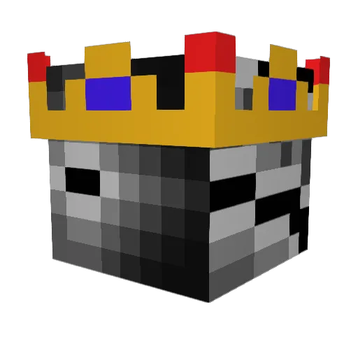 PaindIstCool Minecraft avatar head, 3D render