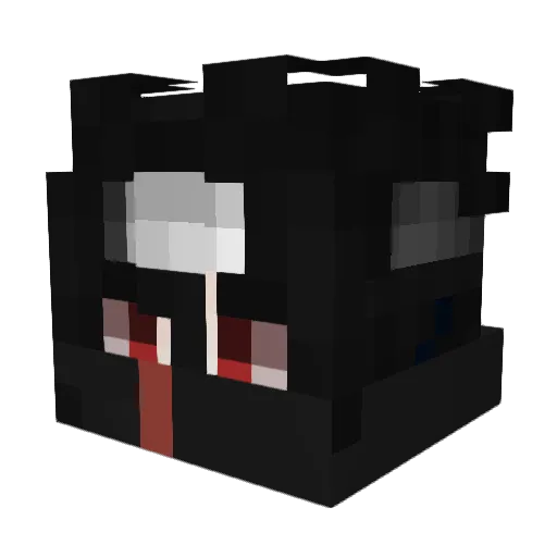 PaineCiTa Minecraft avatar head, 3D render