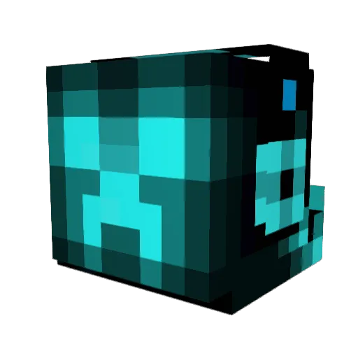 PaiosFranen Minecraft avatar head, 3D render