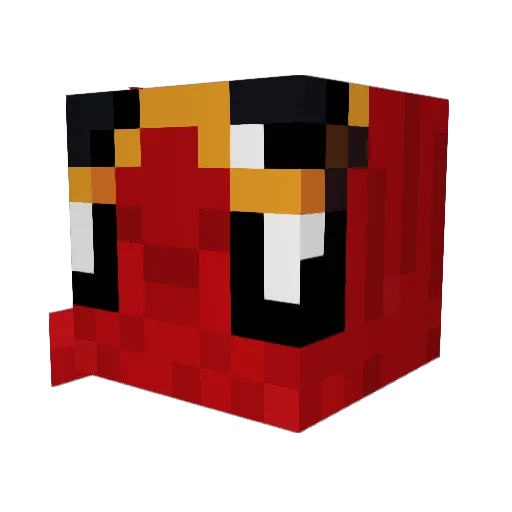 Pajaczekk15 Minecraft avatar head, 3D render