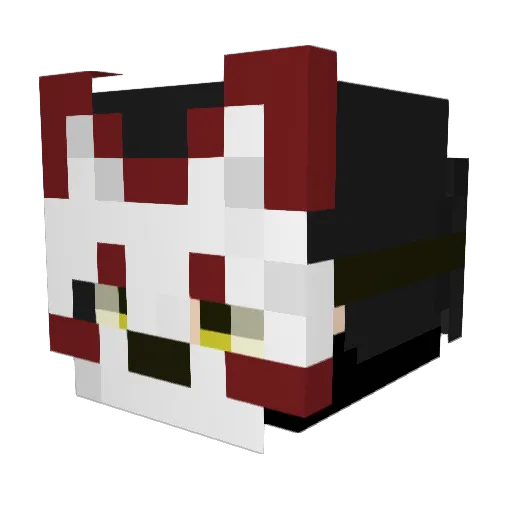PakCheu Minecraft avatar head, 3D render