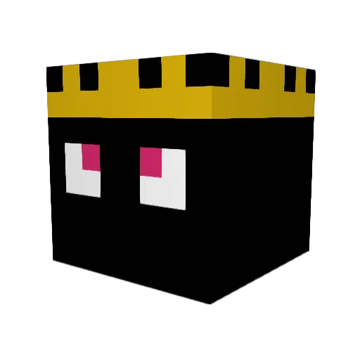 Pako_MLK Minecraft avatar head, 3D render