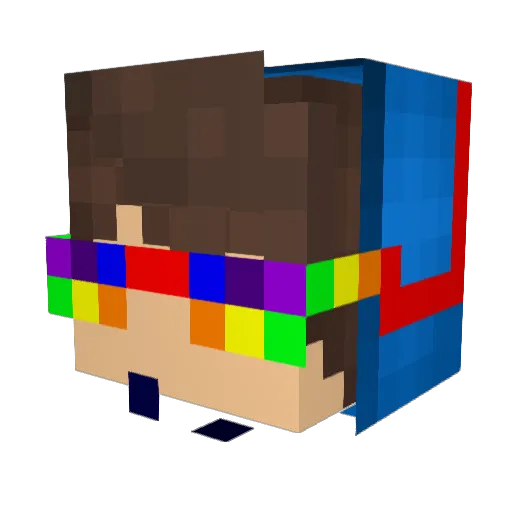 Pal_Singh Minecraft avatar head, 3D render