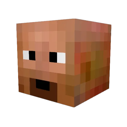 PalaceAngel Minecraft avatar head, 3D render