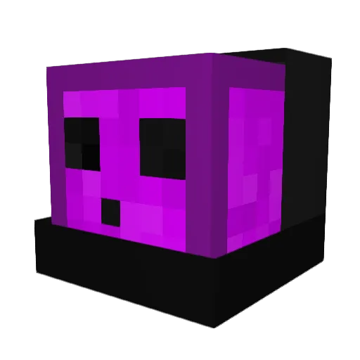 Paladin466 Minecraft avatar head, 3D render