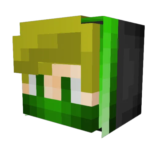 Paladin_Morose Minecraft avatar head, 3D render