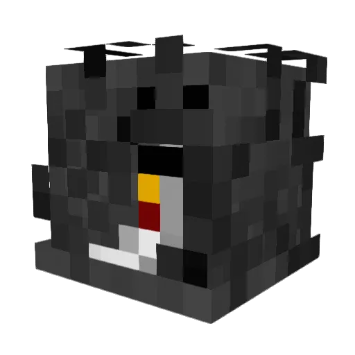 Pale_0626 Minecraft avatar head, 3D render