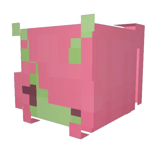 Pale_Dove Minecraft avatar head, 3D render
