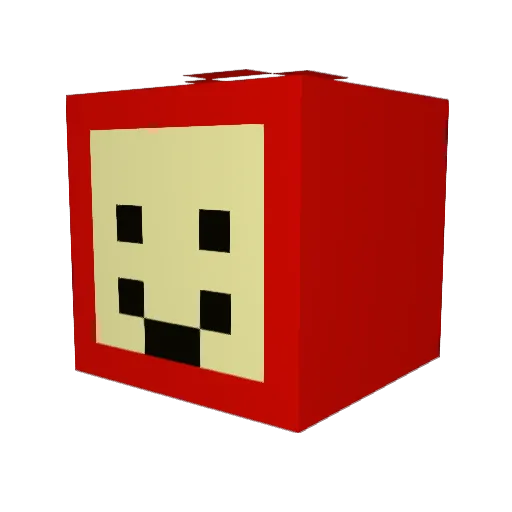 Palemonte Minecraft avatar head, 3D render