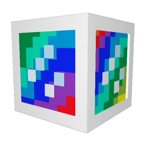 PalerBuzz Minecraft avatar head, 3D render
