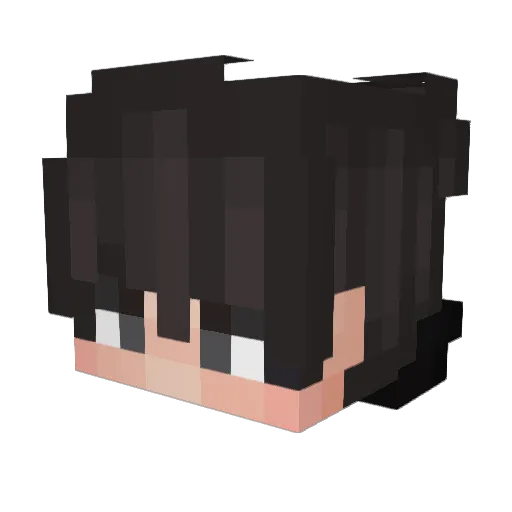 Palermo_XL Minecraft avatar head, 3D render