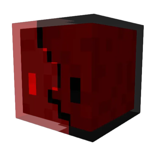 Palinden Minecraft avatar head, 3D render
