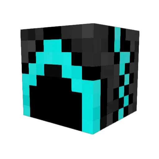 Palionowv Minecraft avatar head, 3D render