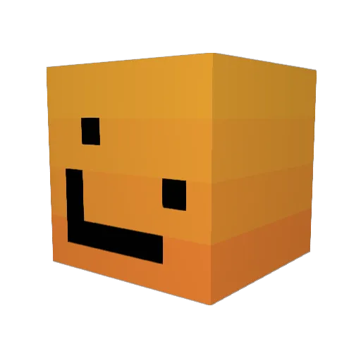 Palko2012 Minecraft avatar head, 3D render