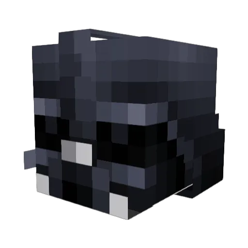 Palloten Minecraft avatar head, 3D render