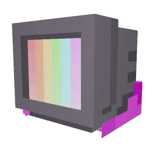 Palmeron2 Minecraft avatar head, 3D render