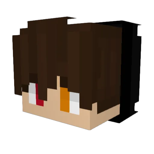 Palmo_HD Minecraft avatar head, 3D render