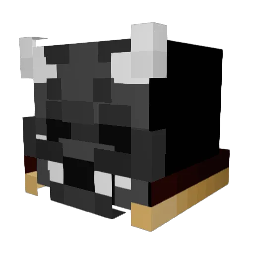 PalmsXP Minecraft avatar head, 3D render