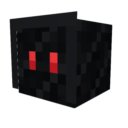 PaloRex Minecraft avatar head, 3D render
