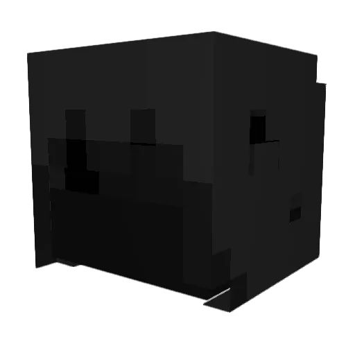 Palomo78 Minecraft avatar head, 3D render