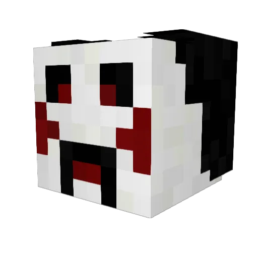 Palox344 Minecraft avatar head, 3D render