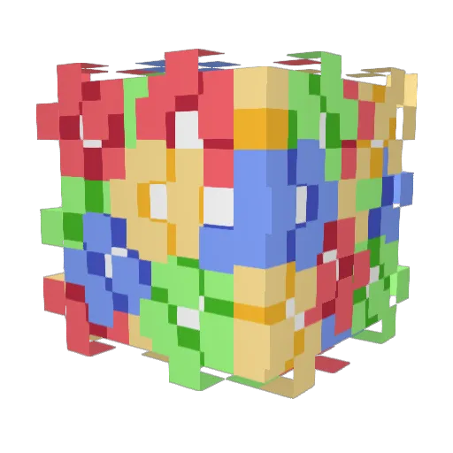 Pamh_29 Minecraft avatar head, 3D render