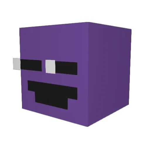 Pamodi_Fresh Minecraft avatar head, 3D render