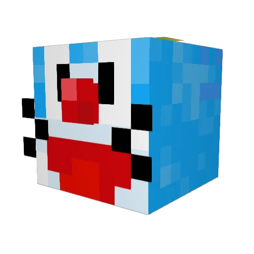 PanAlMejorPrecio Minecraft avatar head, 3D render
