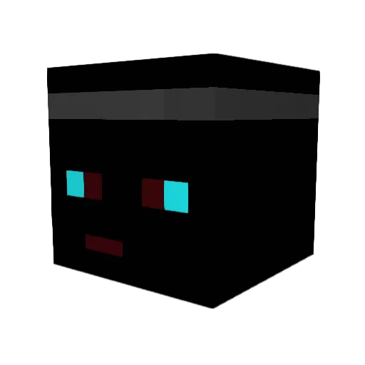 PanArthur Minecraft avatar head, 3D render