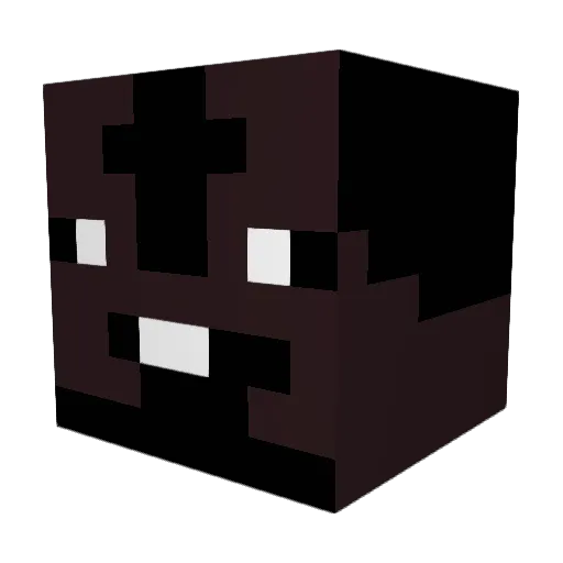 PanChow Minecraft avatar head, 3D render