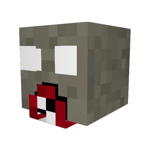 PanJan2018 Minecraft avatar head, 3D render