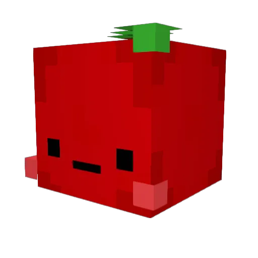 PanJapko_ Minecraft avatar head, 3D render