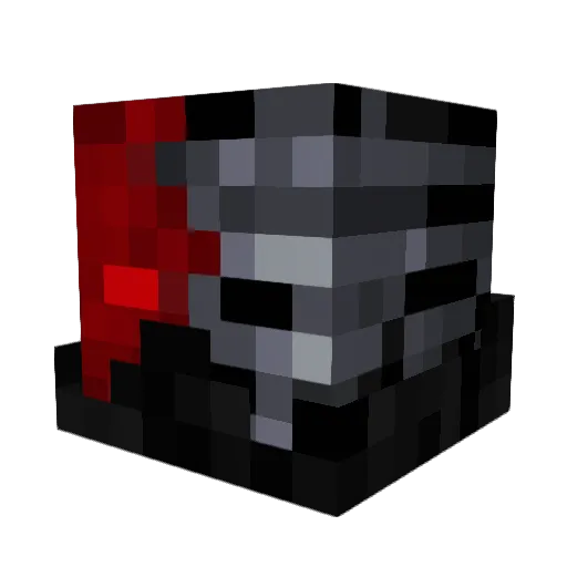PanKotelek Minecraft avatar head, 3D render