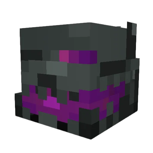 PanZeni Minecraft avatar head, 3D render