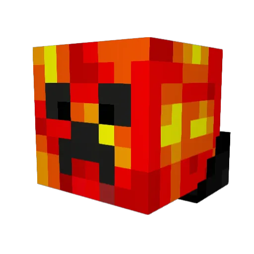 Pan_Cakes_ Minecraft avatar head, 3D render