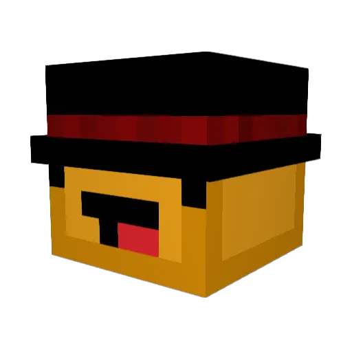 Pancake112 Minecraft avatar head, 3D render
