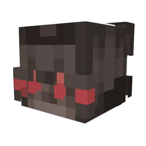 PancakeAndButter Minecraft avatar head, 3D render