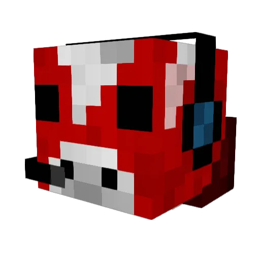 Pancake_240 Minecraft avatar head, 3D render