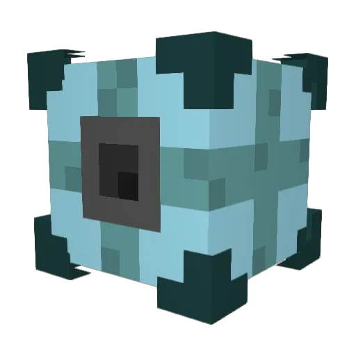 Pancake_28 Minecraft avatar head, 3D render