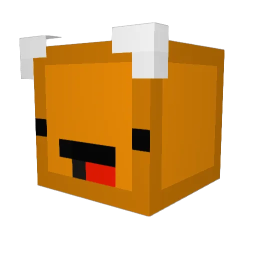 Pancake_3001 Minecraft avatar head, 3D render