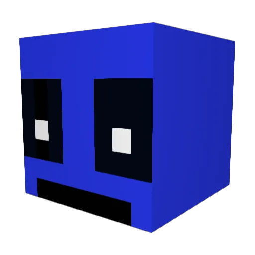 Pancake_Cheater Minecraft avatar head, 3D render