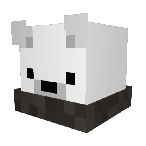 Pancake_Man_21 Minecraft avatar head, 3D render