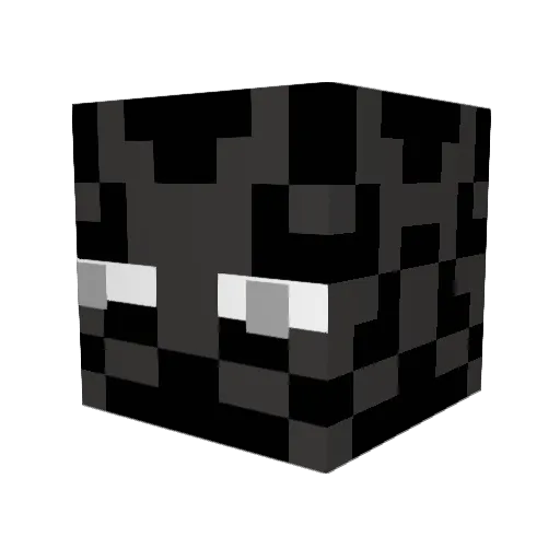Pancake_Monster Minecraft avatar head, 3D render