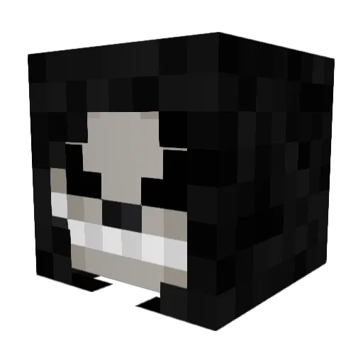 Pancakes4Days Minecraft avatar head, 3D render