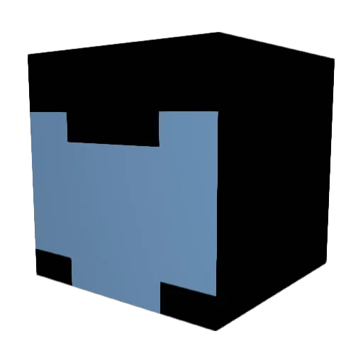 PandaHuerde70 Minecraft avatar head, 3D render