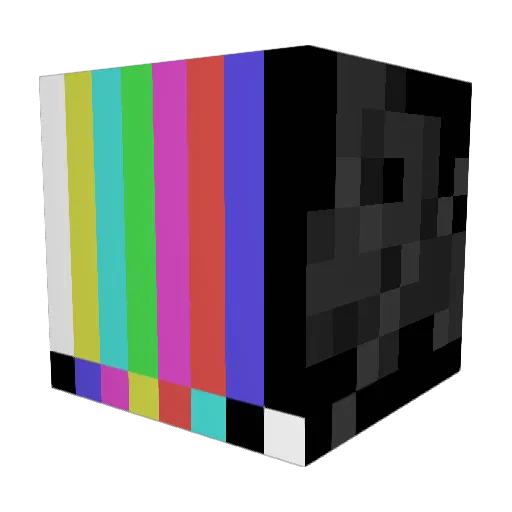 PandaJamin Minecraft avatar head, 3D render
