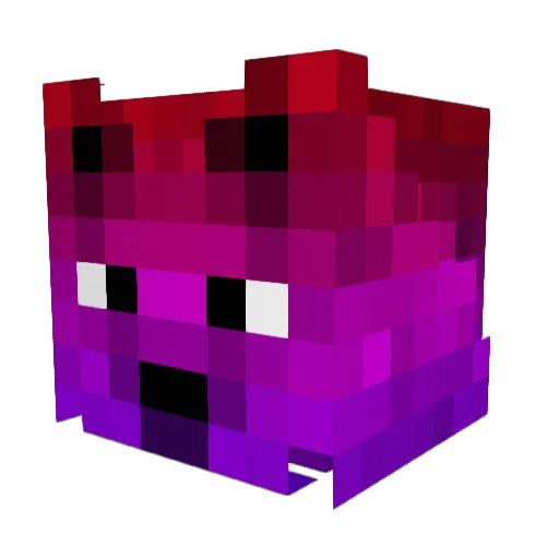 PandaQueen2017 Minecraft avatar head, 3D render