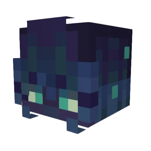 PandaTart Minecraft avatar head, 3D render